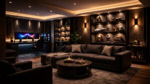 Lighting Techniques That Instantly Upgrade Any Mancave