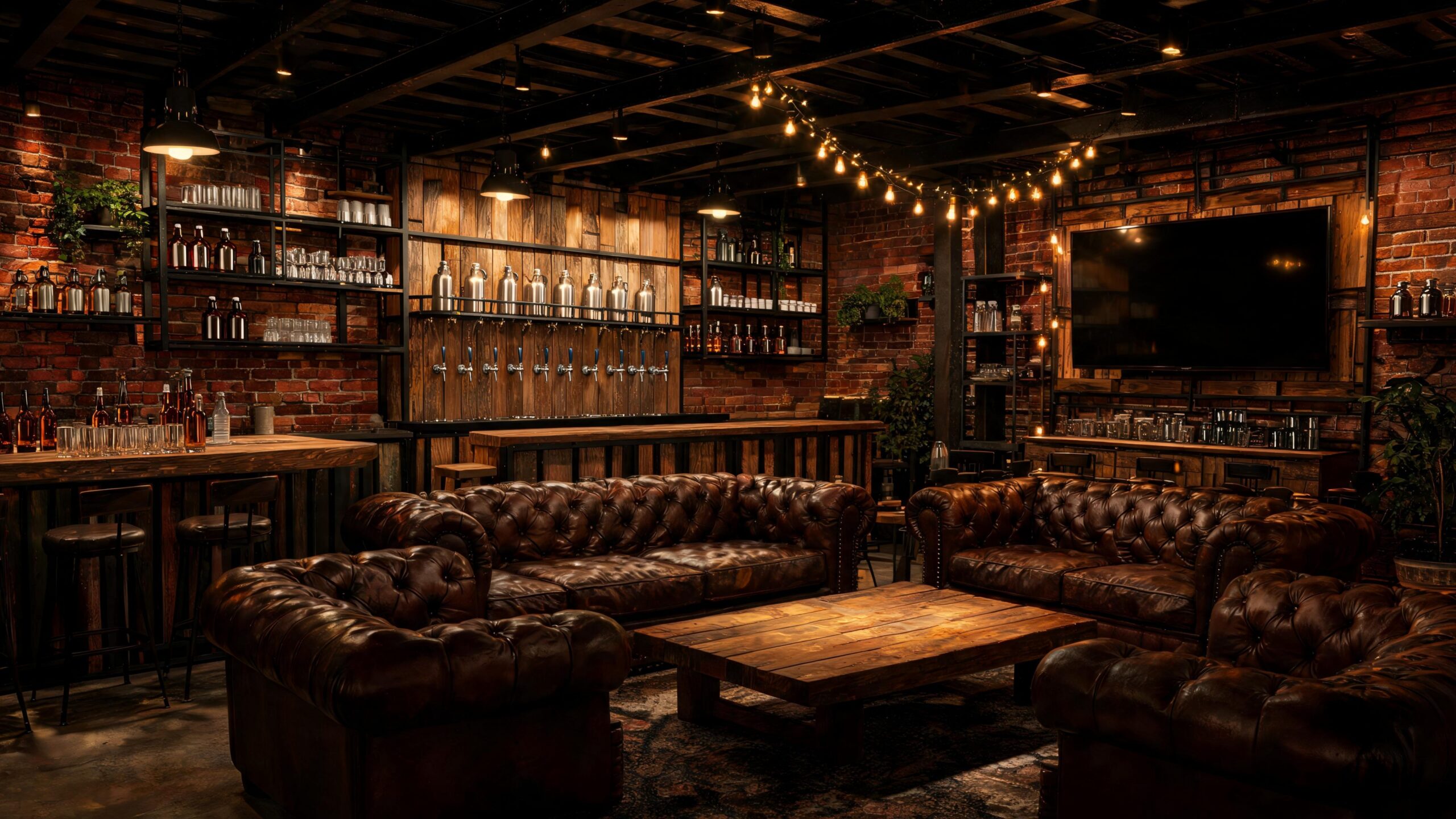 Beer, Whiskey & Spirits Rooms