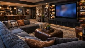 Editorial mancave interior for 25 epic sports-themed mancave ideas every fan will want in 2026