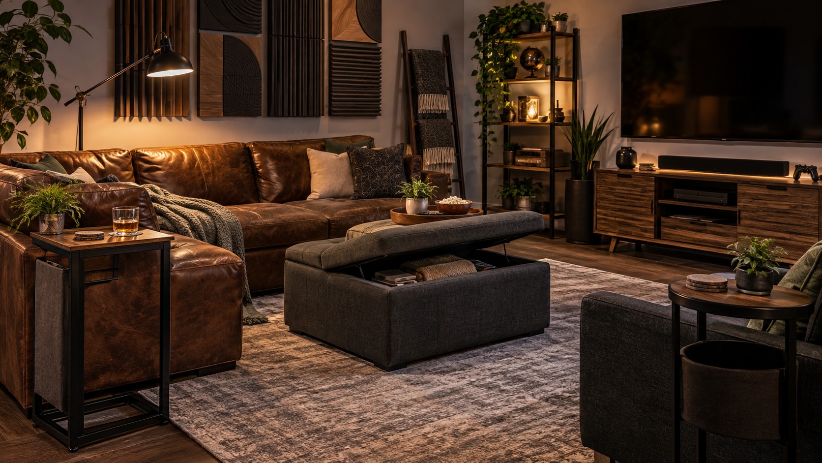 Editorial mancave interior for best functional decor ideas that actually improve your mancave experience