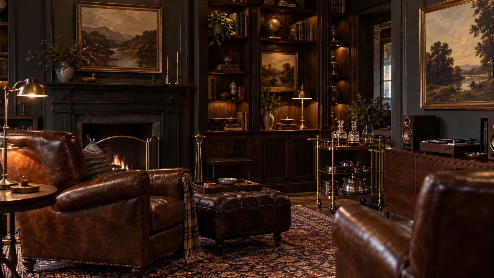 Editorial mancave interior for best vintage mancave designs that never go out of style
